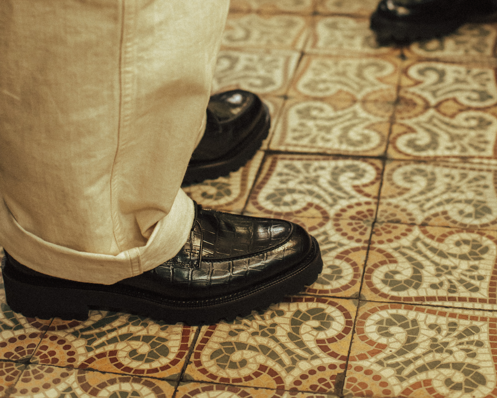 靴 The Kenford Fineshoes BLACK CROCODILE 26 89 BLACK CROCODILE EMBOSSED VOL.2 – THE KENFORD FINESHOES
