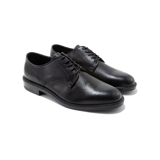 【10月29日(水)発売開始】MENS CLASSIC PLAIN TOE / BLACK SCOTCH GRAIN