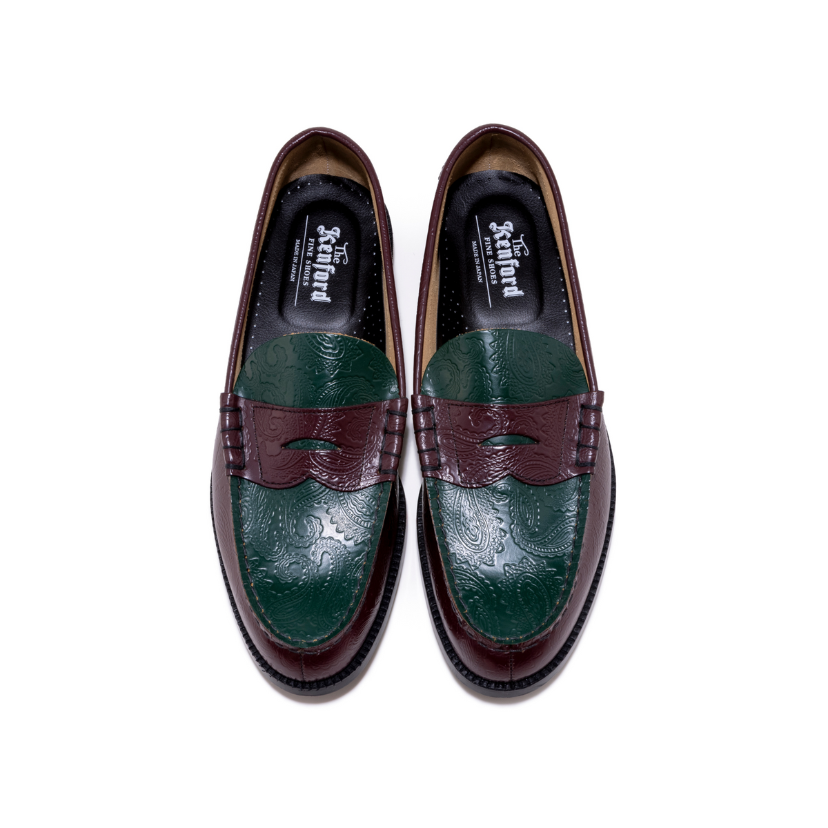 kenford ペイズリー柄ローファー25.5 kenford ペイズリー柄ローファー25.5