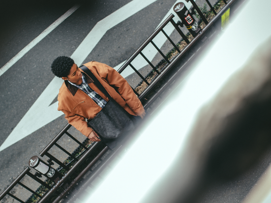 #91 BLACK PAISLEY SHOULDER BAG