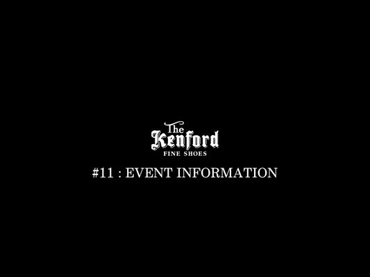 #11 EVENT INFORMATION