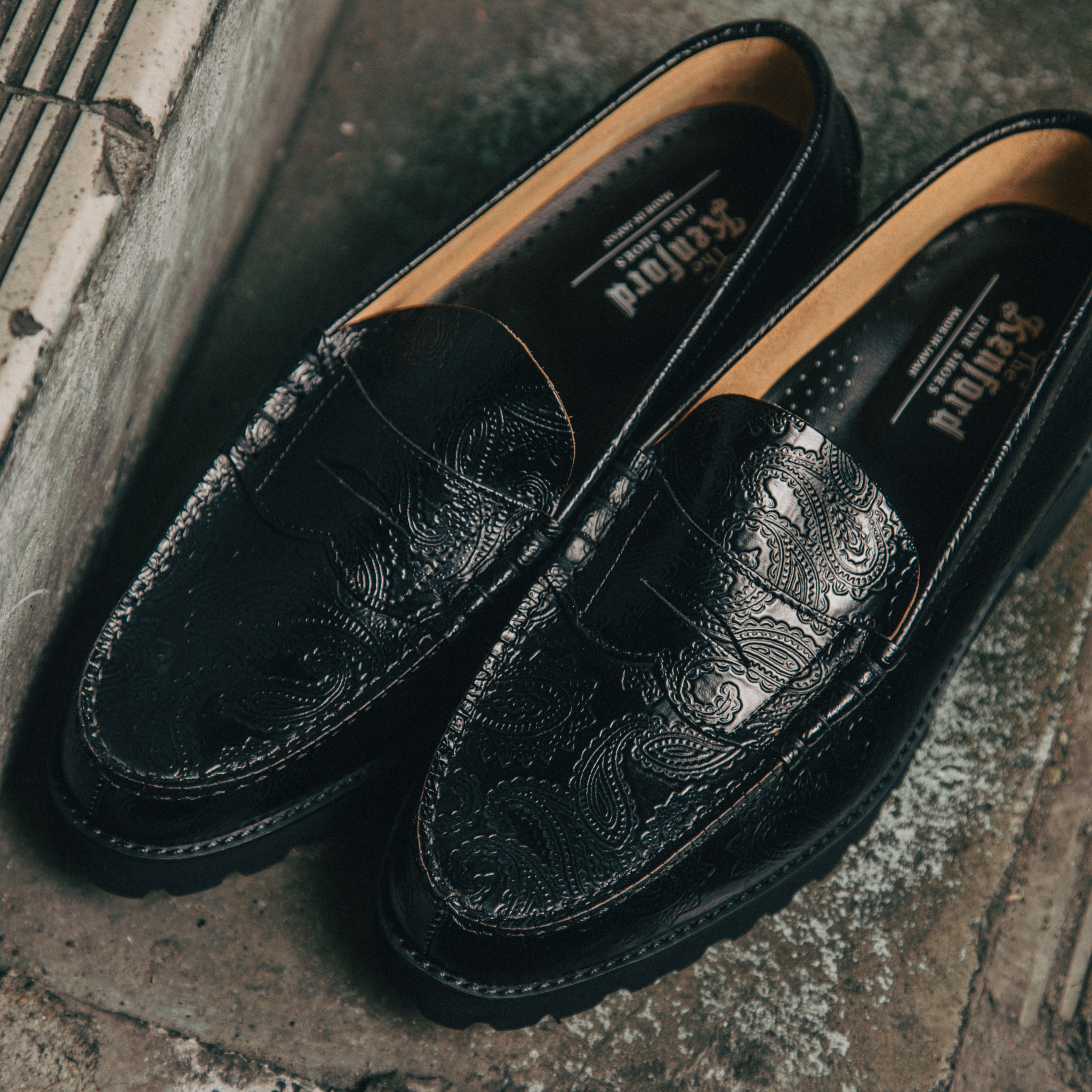 26.5 The Kenford Fineshoes ペイズリー ローファー THE KENFORD FINESHOES(ケンフォード ファインシューズ)の公式通販