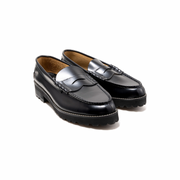 WOMENS TANK SOLE LOAFERS / BLACK