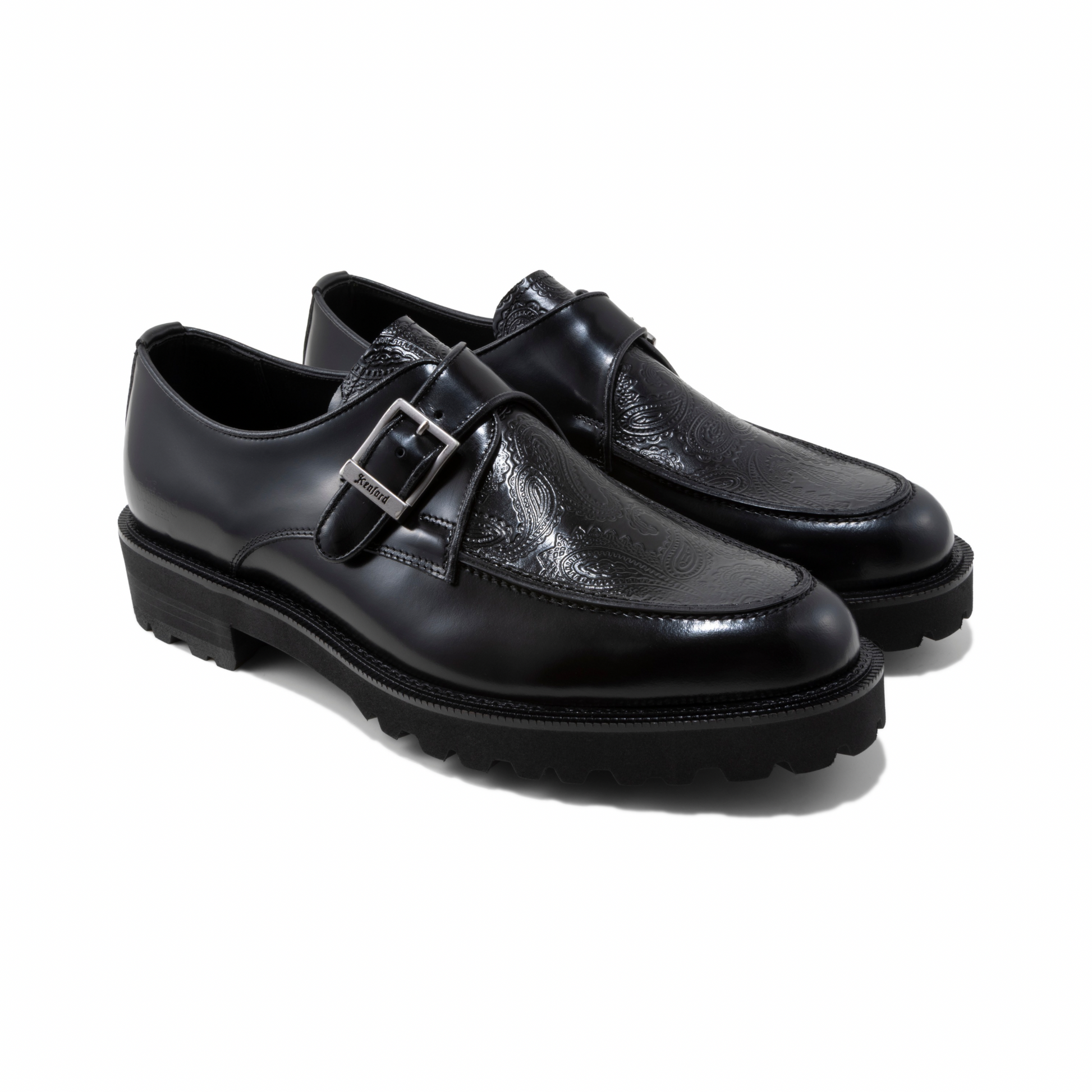 MENS NEW CLASSIC U-TIP MONK STRAP / BLACK - モンクストラップ MENS NEW CLASSIC U-TIP MONK STRAP / BLACK - モンクストラップ