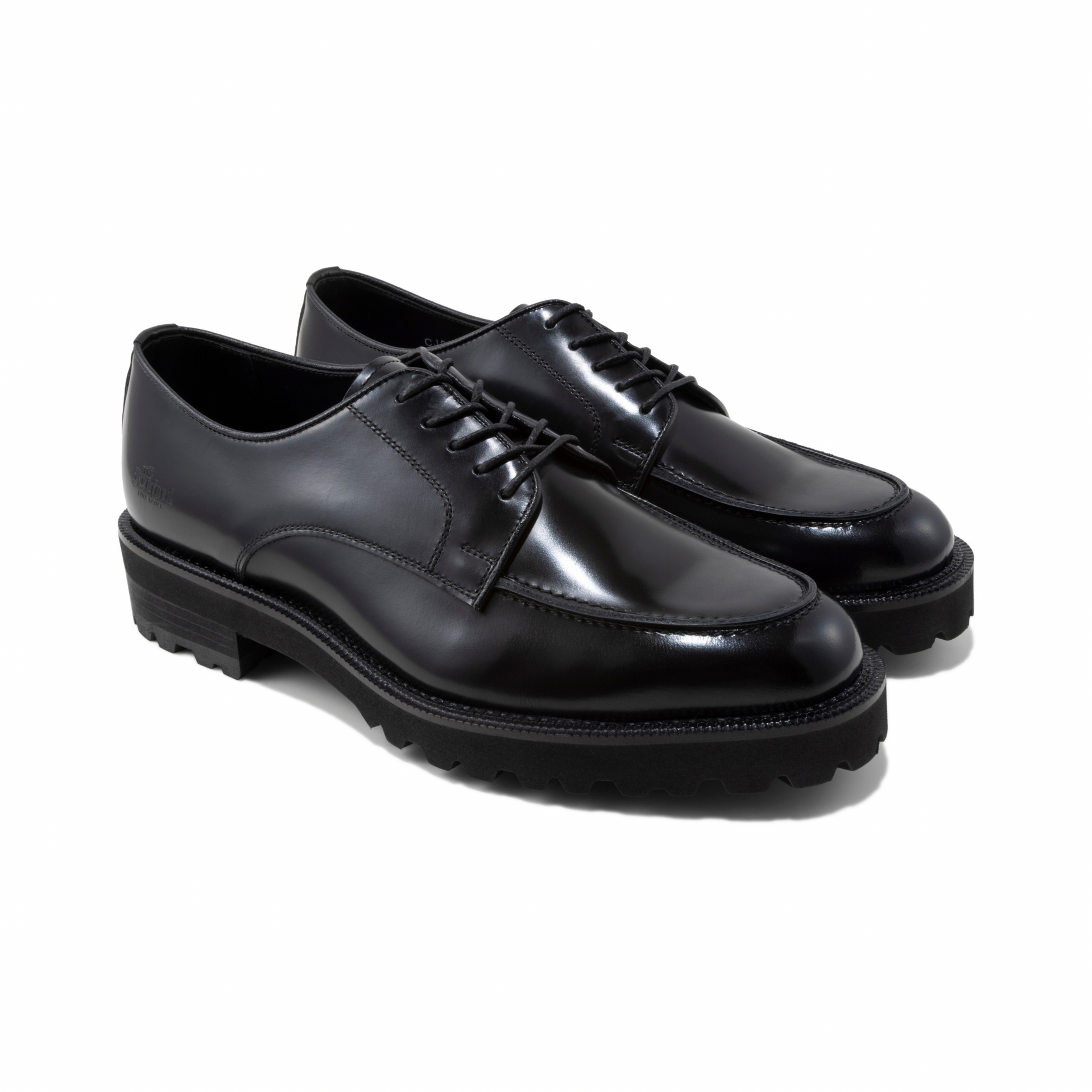 MENS NEW CLASSIC U-TIP / BLACK - Uチップレースアップシューズ | THE
