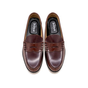 【9月20日（金）10:00 販売開始予定】MENS COMBI LOAFERS / DARK BROWN WINE