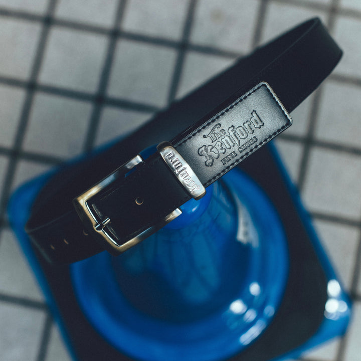 LEATHER BELT / BLACK