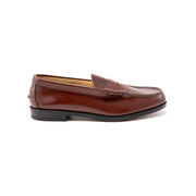 MENS COMBI LOAFERS / DARK BROWN WINE