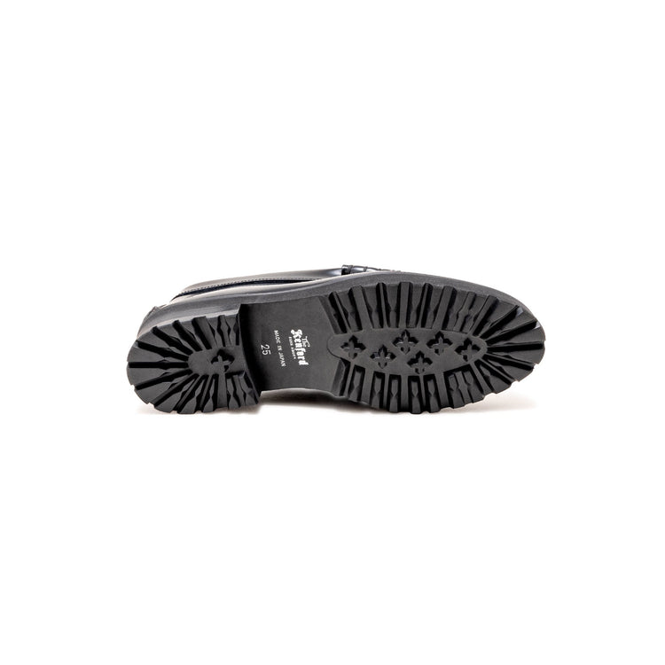 WOMENS PAISLEY TANK SOLE LOAFERS / BLACK PAISLEY – THE