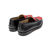 [On sale from 12:00 on Wednesday, January 29th] MENS / EMBOSSED LOAFERS / BLACK RED