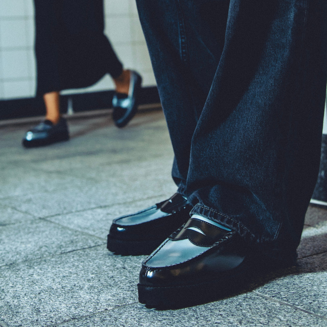 que shoes プレーン　ブラック　LLサイズ 2025年最新】que shoes プレーンの人気アイテム - メルカリ