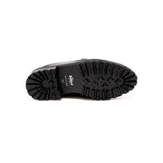 MENS TANK SOLE LOAFERS / BLACK BLACK PAISLEY