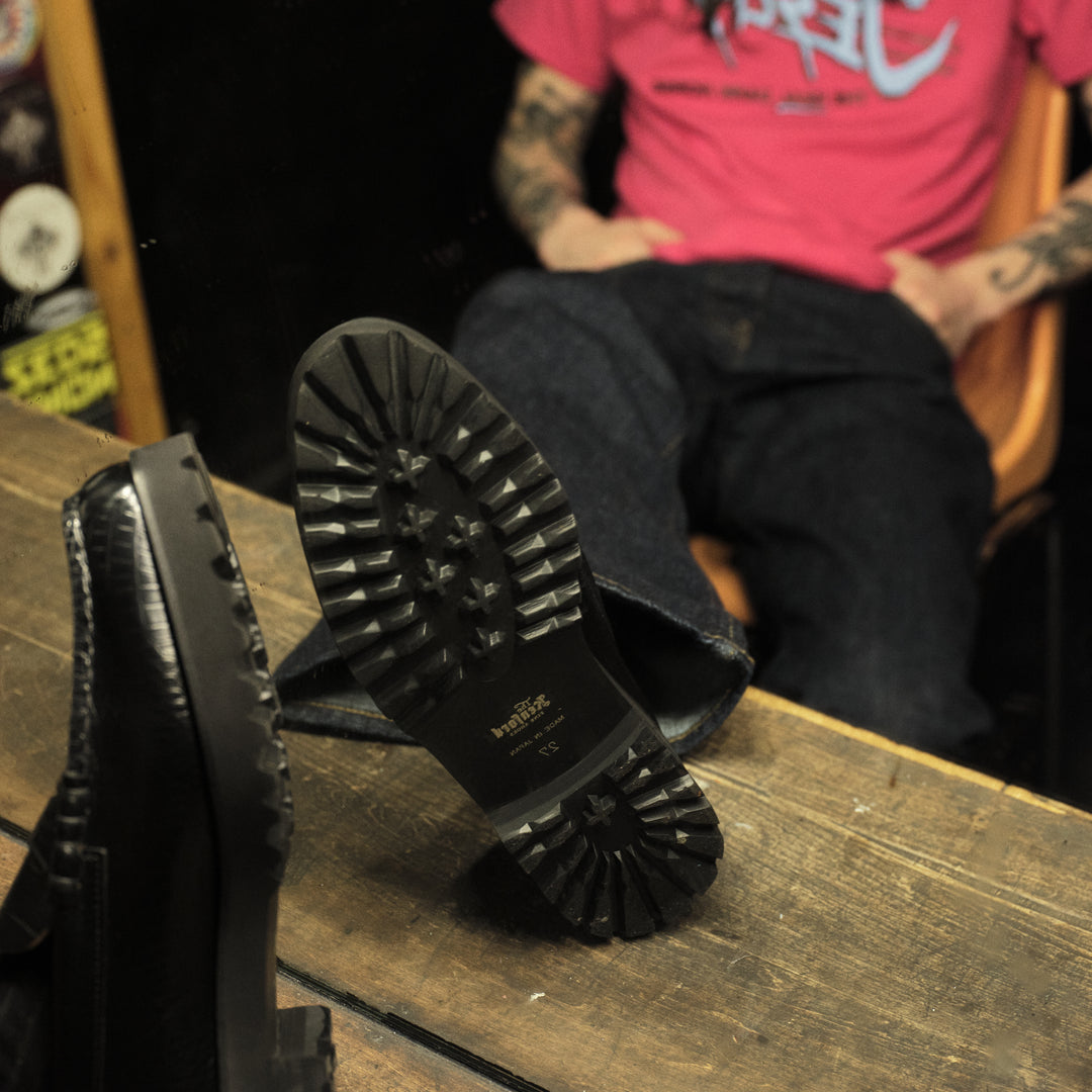 た*ま様 ケンフォード　ローファーBLACK CROCODILE COMBI 2 Black Crocodile Combi Loafers – THE KENFORD FINESHOES