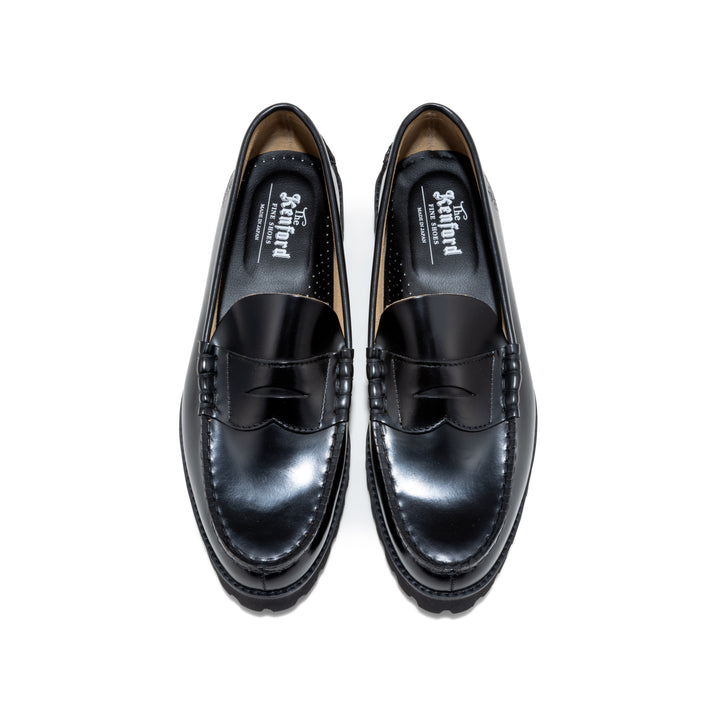 MENS TANK SOLE LOAFERS / BLACK