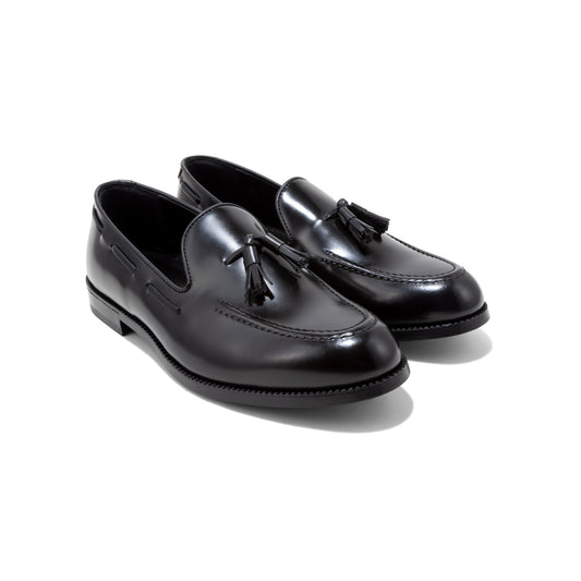 KENFORD MENS TASSEL LOAFERS / BLACK