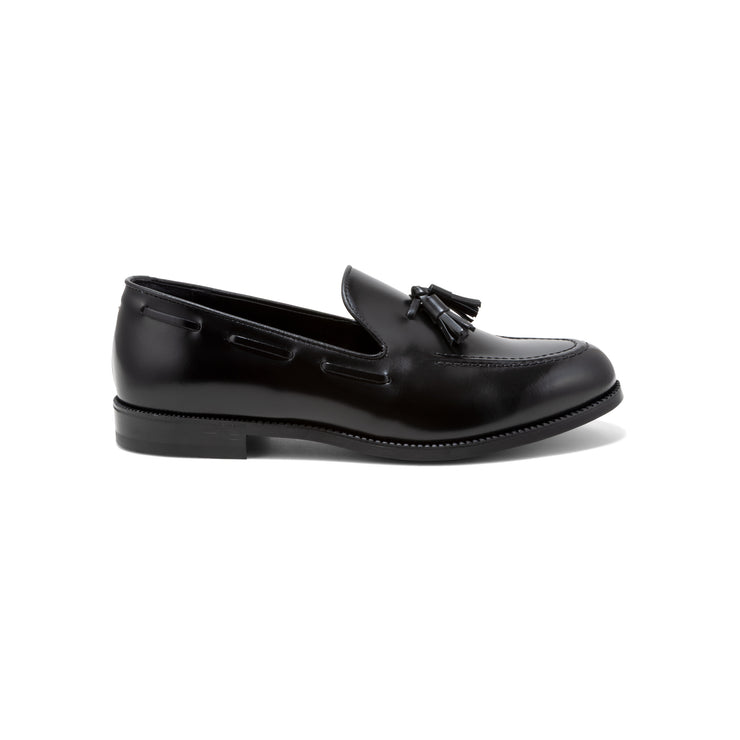 KENFORD MENS TASSEL LOAFERS / BLACK