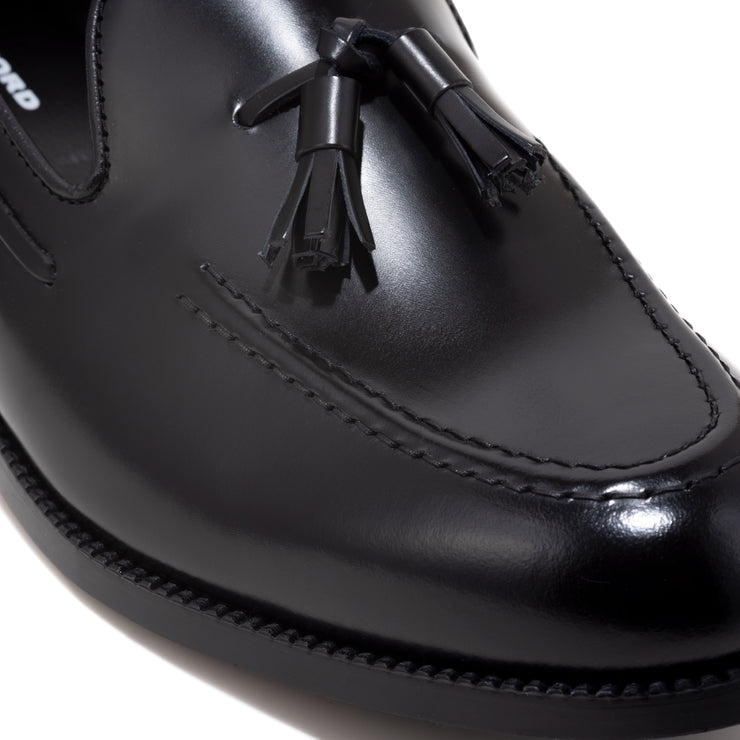 KENFORD MENS TASSEL LOAFERS / BLACK