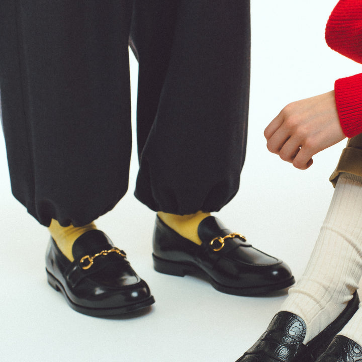 KENFORD MENS BIT LOAFERS/BLACK
