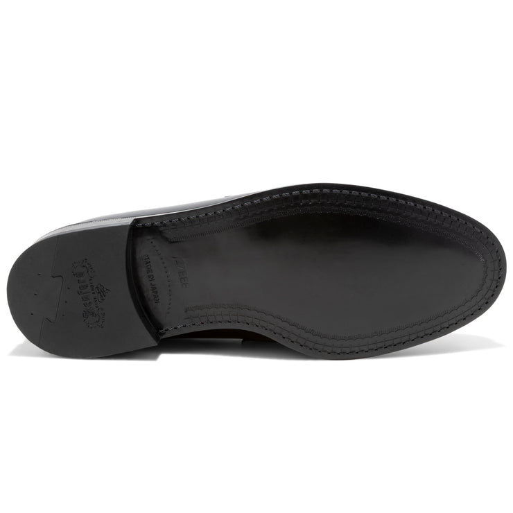 KENFORD MENS EMBOSSED LOAFERS / BLACK PAISLEY