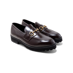 KENFORD MENS TANK SOLE BIT LOAFERS / WINE