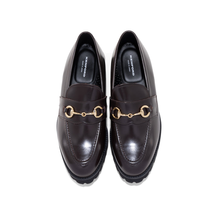 KENFORD MENS TANK SOLE BIT LOAFERS / WINE