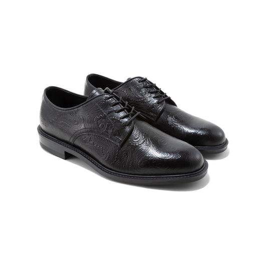 MENS CLASSIC PLAIN TOE / BLACK PAISLEY