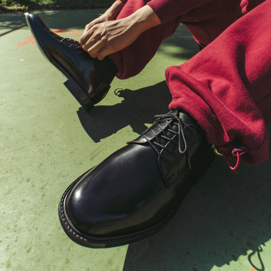 MENS CLASSIC PLAIN TOE / BLACK