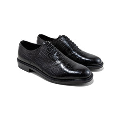 【2月21日(土) 12:00- 発売予定】MENS CLASSIC SADDLE / BLACK CROCODILE