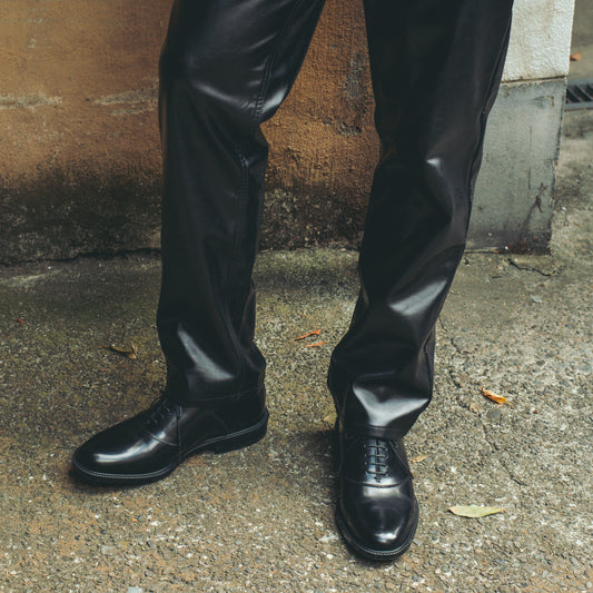 MENS CLASSIC SADDLE / BLACK