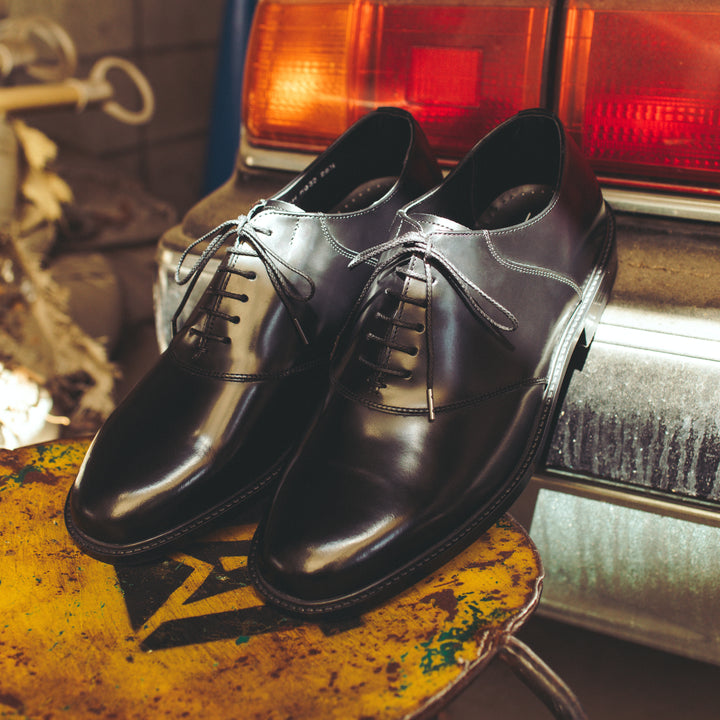 MENS CLASSIC SADDLE / BLACK