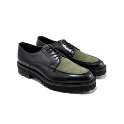 【6/13(Sat) 12:00発売開始】MENS NEW CLASSIC U-MOC LACE UP SHOES / BLACK KHAKI SUEDE