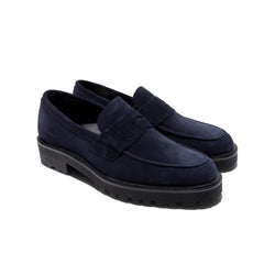 【7/4(sat) 12:00 発売開始】MENS NEW CLASSIC COIN LOAFERS / NAVY SUEDE