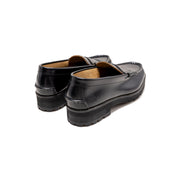 WOMENS TANK SOLE LOAFERS / BLACK