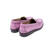 WOMENS EMBOSSED LOAFERS / PINK LIZARD