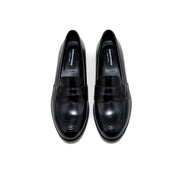 KENFORD WOMENS COIN LOAFERS / BLACK