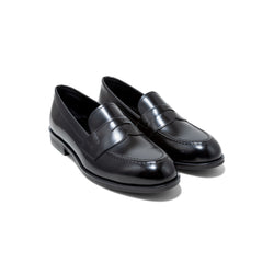 KENFORD WOMENS COIN LOAFERS / BLACK