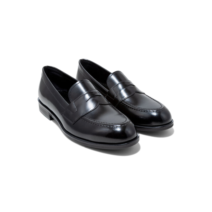 KENFORD WOMENS COIN LOAFERS/BLACK