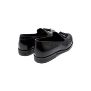 KENFORD WOMENS TASSEL LOAFERS / BLACK