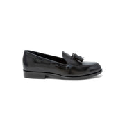 KENFORD WOMENS TASSEL LOAFERS / BLACK