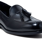 KENFORD WOMENS TASSEL LOAFERS / BLACK