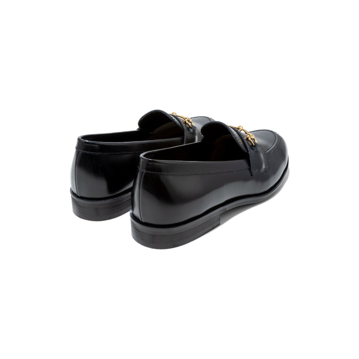KENFORD WOMENS BIT LOAFERS/BLACK