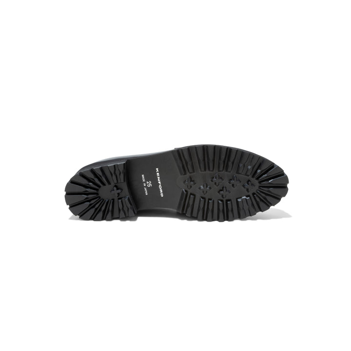 KENFORD WOMENS TANK SOLE LOAFERS/BLACK