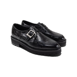 【9/12(fri) 12:00 発売開始】WOMENS NEW CLASSIC U-MOC MONK STRAP / BLACK PAISLEY
