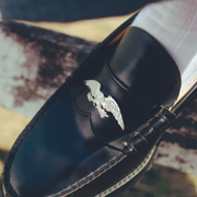 【8月30日（土） AVIREX 各店にて発売開始】LOAFERS ACCESSORIES "ICON of FLIGHT" / SILVER