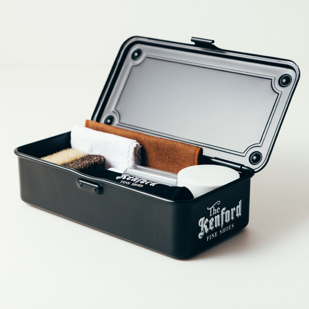 toolbox 工具箱 OF STEEL TOOL BOX – THE KENFORD FINESHOES