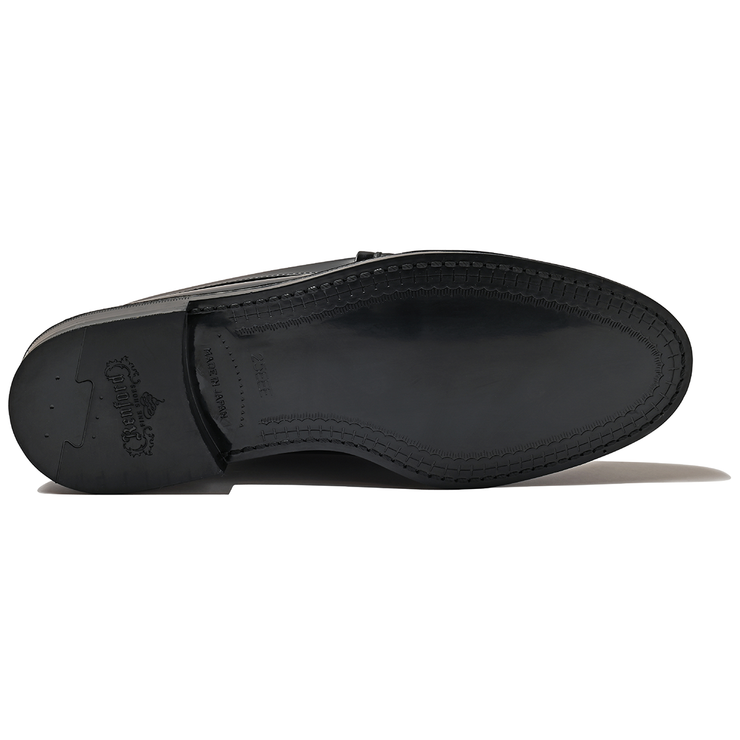 MENS COMBI LOAFERS/BLACK RED