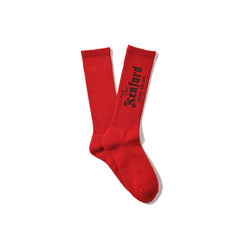 LOGO SOCKS / RED