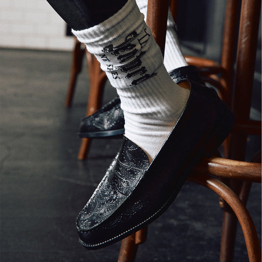 LOGO SOCKS / WHITE