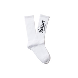 LOGO SOCKS / WHITE