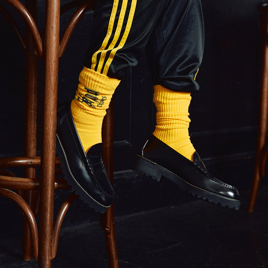 LOGO SOCKS / YELLOW